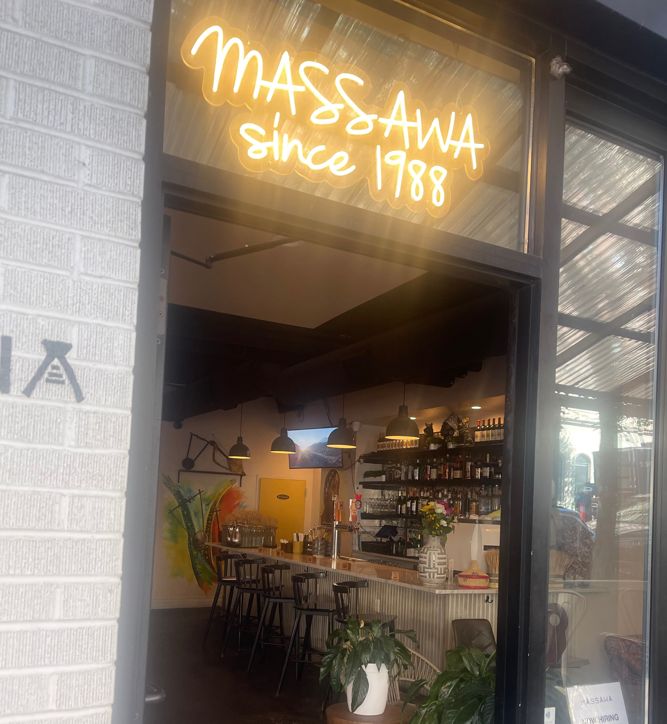 Massawa Restaurant dining photography