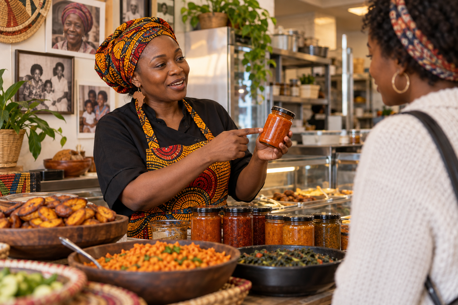 African immigrant food entrepreneur shares the story behind a product
